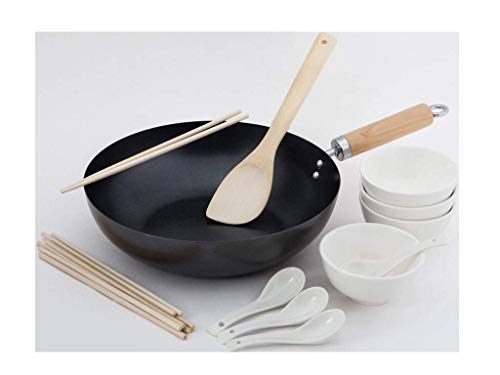 Sabichi  nuevo  Juego de 30 cm Wok Set 166180