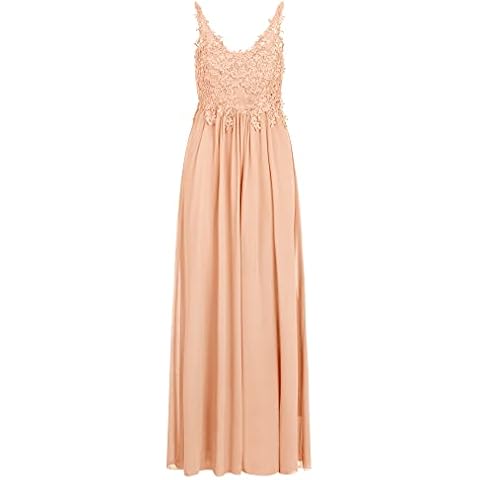 APART Abendkleid mit einem Oberteil aus Mesh und Blütenspitze Cover