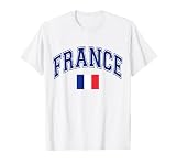 France French Flag Graphic T-Shirt
