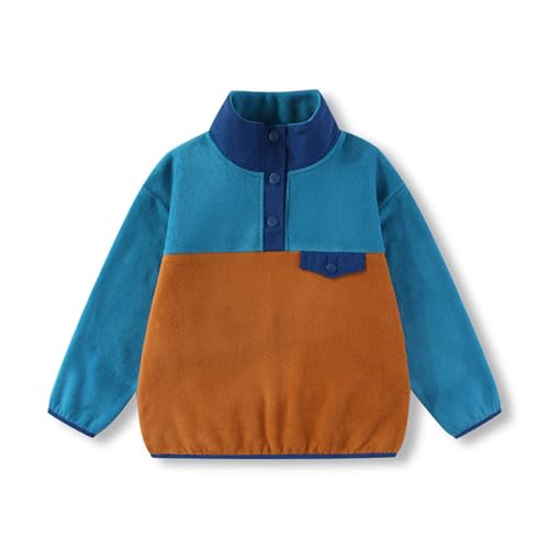 Sweat à capuche polaire garçon contre le froid | Pull doux