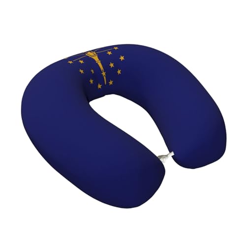 Almohada cuello U espuma viscoelástica 25 cm x 30 cm miniatura 2