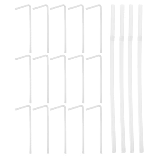 30 pitillos flexibles desechables con envoltorio individual
