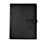 Arpan A4 36 Pockets Professional Soft Touch Display Book Presentation Portfolio Folder - Black