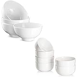 DOWAN 10 OZ Small Ceramic Soup Bowls & Cereal Bowls Set of 4 & Set of 6