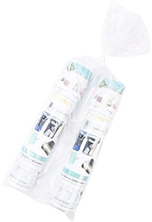 Miniatura 2 de Bolsas de periódico  1000 bolsas  7.5 x 21  Bolsas de polietileno de plástico transparente para periódicos  Cabezal de cartón perforado fácil diseño