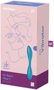 Satisfyer, vibrador de punto G, 'G-Spot Flex 1', 23 cm, flexible y maleable