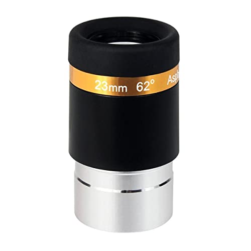 Ocular telescopio 23mm 62 grados para observar estrellas en familia