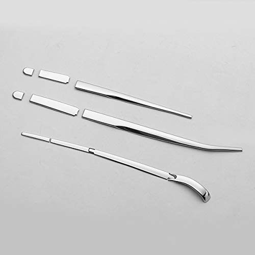BM トヨタ ノア/ヴォクシー 80系 フロント&リアワイパートリム ガーニッシュ メッキモール ステンレス(ヘアライン仕上げ) 外装 カスタムパーツ ドレスアップ アクセサリー 10PCS NOAH/VOXY 3857