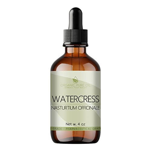OPO Watercress Seed Oil 4 oz - Arugula Oil - 100% Pure Unrefined Cold Pressed Organically Sourced Natural Non GMO Vegan Premium Grade Carrier