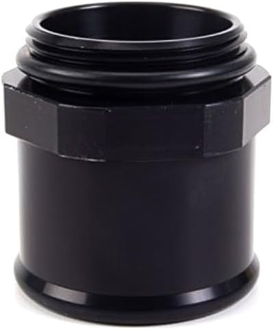 Meziere WN0033S Black Water Neck Fitting for 1.75" Hose