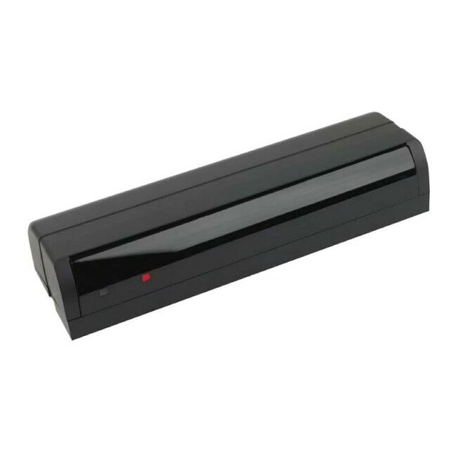 Dieffematic HR100-CT/BL Sensore Infrarossi Unidirezionale per Porte Pedonali Automatiche - Sicurezza Monitorata, Nero