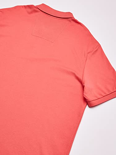 Image of Nautica Men's Classic Fit Short Sleeve Dual Tipped Collar Polo Shirt