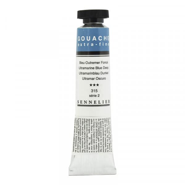 SENNELIER COFFRET BOIS GOUACHE 15X21ML +