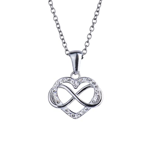LuckyLy Collares para Mujer Acero Inoxidable Plata Regalos Mamá