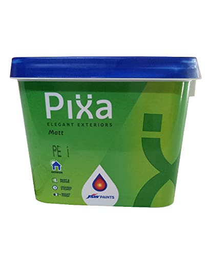 Image of Pixa Elegant Exterior White House Paints 1 Ltr.