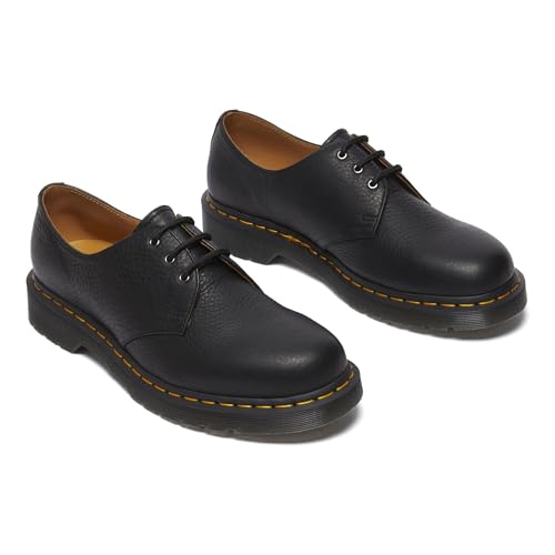 Image of Dr. Martens Unisex 1461 Leather Oxford Shoes Black UK 8 US Men 9 M
