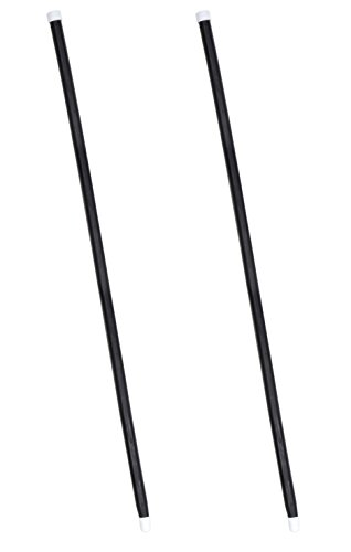 Beistle 54925 Theatrical Canes (2 Piece), 36.5", Black/White