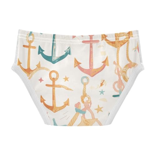 KLL Anchors and Ropes Toddler Boys Soft Training Underwear Breathable Undies2