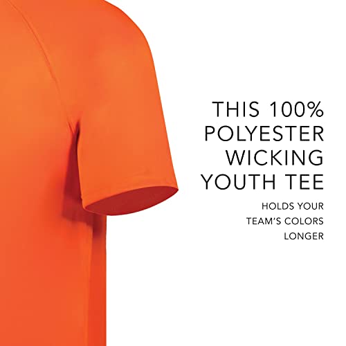 Augusta Sportswear Boys Youth Attain Wicking Two-Button Baseball Softball Jersey3