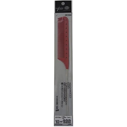 YS Park Comb - 122 - Red - Extra Long Tail Cover
