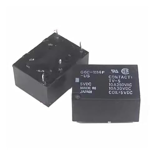 Relais de puissance G6C-1114P-US 5VDC miniature pour carte électronique