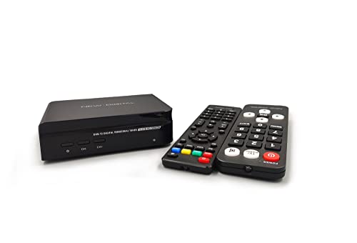 NEW D. Receptor terrestre T2 01D HD SENIOR I Decodificador digital terrestre HD TV con HDMI - SCART - USB 2.0 I Receptor para TV en abierto