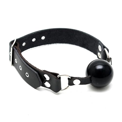 Baillon cuir Rimba et balle silicone : fini les irritations en jeu