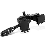 A-Premium Turn Signal Switch, Headlamp Beam Parking Light Multifunction Switch Compatible with Jeep Wrangler 2001-2006, TJ 2001-2006, with Fog Light