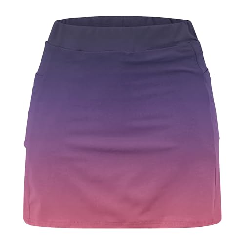 Generic Athletic Shorts for Women with Liner High Waisted Flowy Workout Skirt Shorts Outdoor Running Biker Tennis Yoga Shorts3