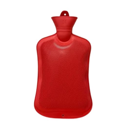 Bolsa Água Borracha Térmica Compressa 1,8 Litro Frio Quente Dor de Cabeça Cólica - Lene (Compressa Vermelha)