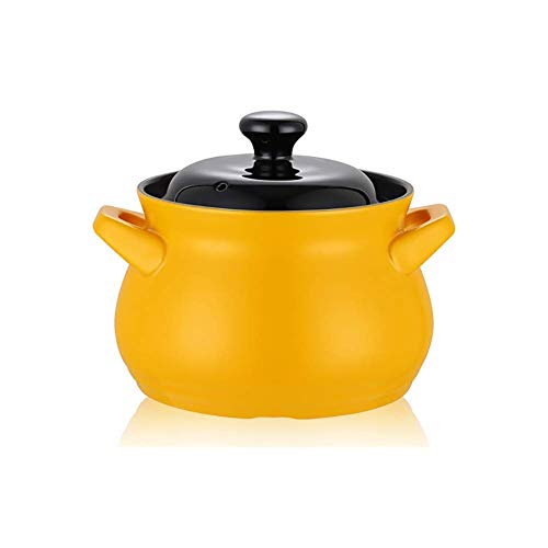 Hitzebeständiger Auflauf Geeignet für Induktionsherd, Antihaft-Keramiktopf, Doppelgriff-Suppentopf Red Hot Pot 5l Suppentopf