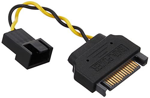 Amazon | アイネックス ファン用電源変換ケーブル 5cm CA-09SAC