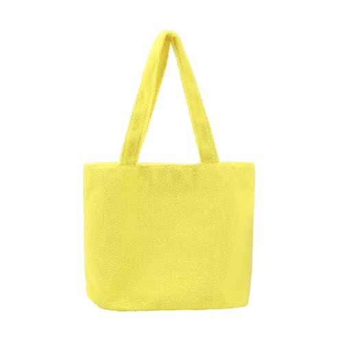 Spongebob Squarepants Character Face Yellow 16" Tote Bag4