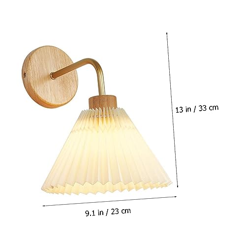 Lámpara de pared sencilla para eliminar la fatiga visual con luz cálida E27 2