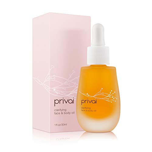 Privai Clarifying Face & Body Oil, 30Ml, Purify, Hydrate, Detoxify, Pink Grapefruit, Frankincense, Lemon And Myrrh #TOP1