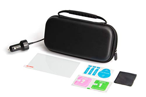 iMW Reise-Kit für Nintendo Switch Lite, Schwarz Cover