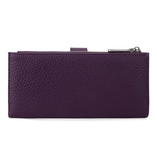 Image of Montana West Wallet Women RFID Blocking Wallets, Card Cases & Money Organizers Wallets with Zipper Coin Pocket, 3 Purple, 7.8 inch * 4.8 inch * 1.5 inch, Vintage