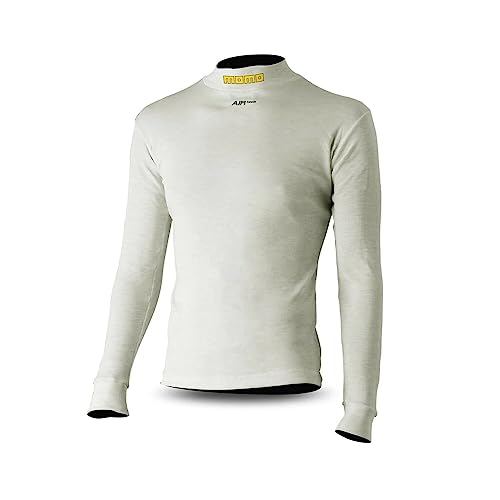 Camiseta interior MOMO Comfort Tech blanca L ideal para llevar bajo camisa