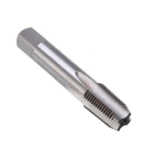 Image of Metric Thread Tap, NPT Tapered Pipe Thread Tap, Taper Pipe Tap 1/8-27 NPT HSS Standard Thread Tap for Pipe Repair