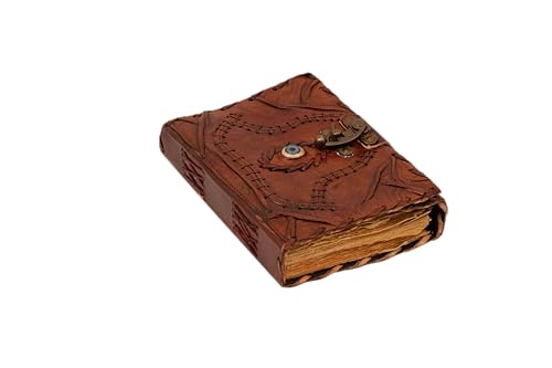 Livre de sorts Hocus Pocus en cuir pour remplacer les décors en plastique d'Halloween fragiles