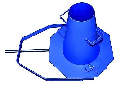 Exclusive collection Slump Cone Test (38 x 38 x 42 cm, Blue)