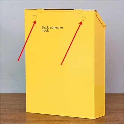 Boîte aux lettres de livraison moderne avec serrure à clé et fixation murale métallique en acier - 4
