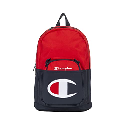 Champion 2-Piece Backpack With Lunch Box Bag Set (Red/Navy) #TOP1