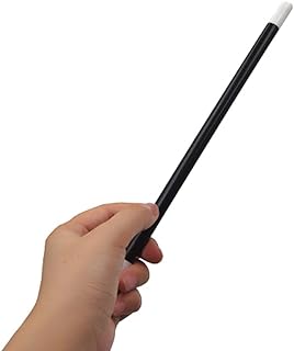 MilesMagic Magician's Rising Jumping Twirling Wand Gimmick Spell Casting Stick Cane for Wizard Witch Costume, Levitation, ...