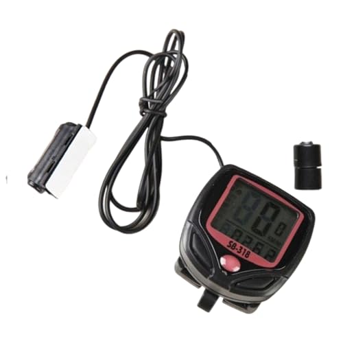 Medidor de Velocidad de Ciclismo - Bikes Computer Digital, Bikes Road Bikes Odómetro, Rastreador de Ciclo Multifunción | de Bicicleta Durable Reparable, Herramienta de Visualización de