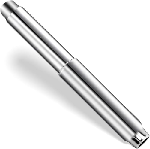 Universal Fit Spring Rod for Toilet Paper Holders - Silver Finish, Sustainable & No Tools Needed