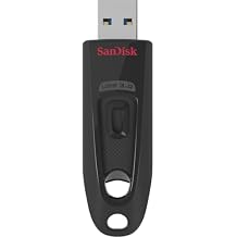 SANDISK 128GB Ultra USB 3.0 Flash Drive - SDCZ48-128G-U46, Black