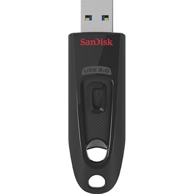 SANDISK 128GB Ultra, USB-A Flash Drive, Up to 100MB/s Read Speeds