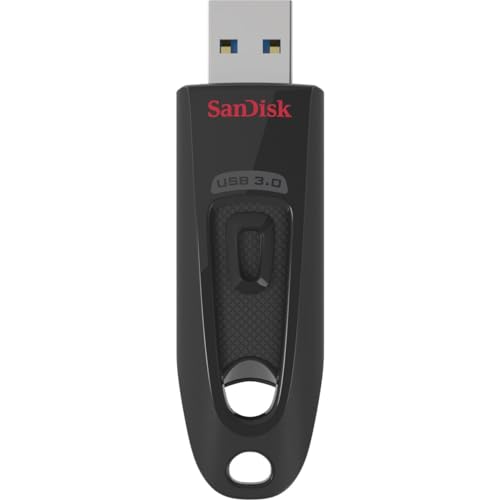 SanDisk 128GB Ultra USB 3.0 Flash Drive - SDCZ48-128G-U46, Red