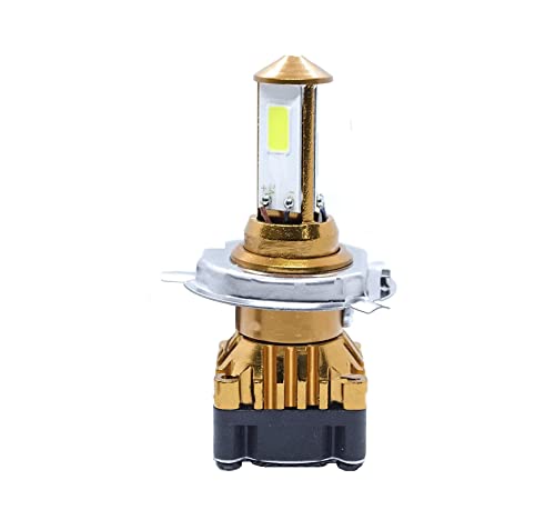Image of A2D H4-C Cap Top Scooter H4 HS1 Cree Led High & Low Beam Headlight Bulb Kit White for Hnda Activa